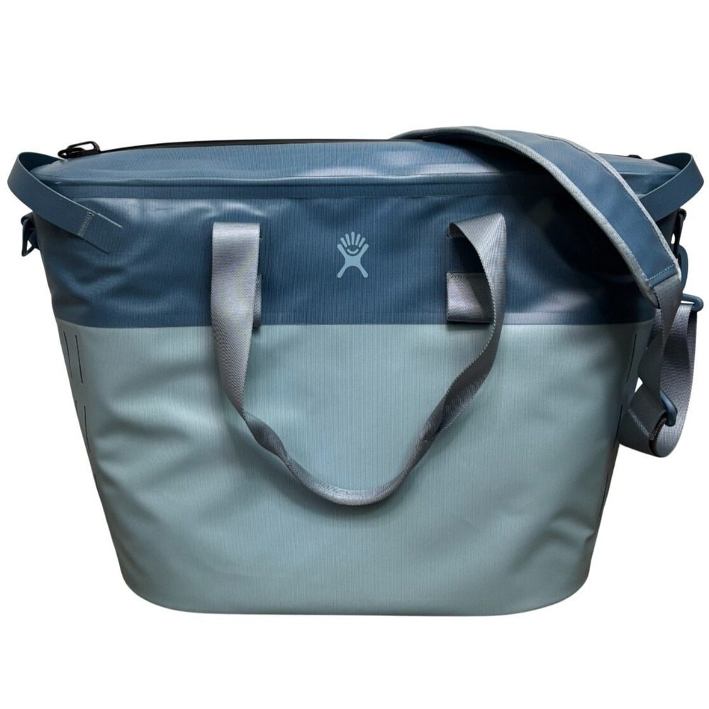 Hydro Flask Soft Sided Cooler 26 L Day Escape Tote Talus Blue Gray Color